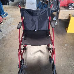Midline ultra lite wheelchair