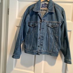 Hard Rock Cafe Denim Jacket Adult 8 Calgary Jean Coat Vintage 90s USA. New  Never Used