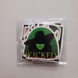 WICKED 45PC STICKERS 