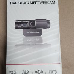 AVerMedia Live Streamer Cam - Full HD 1080P Webcam 