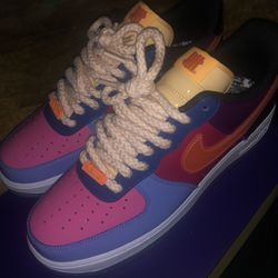 Undefeated “Total Orange” Air Force Ones
