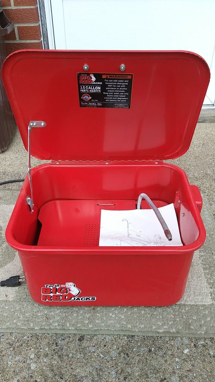 Torin Big Red Jacks Parts Washer
