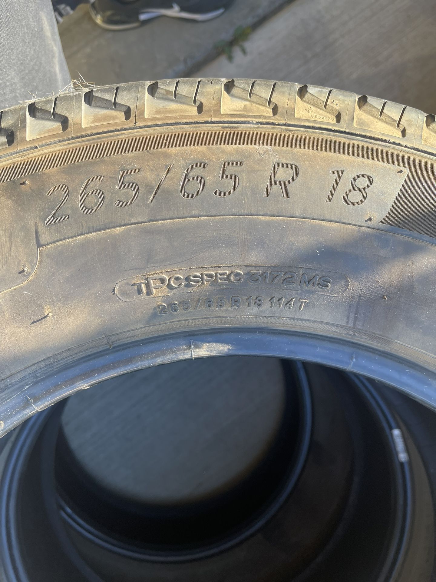 Used Tires 265/65R18