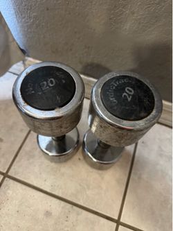 NordicTrack 20LB Dumbbells (Pair)
