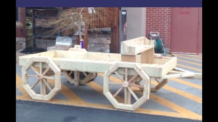Wood wagon