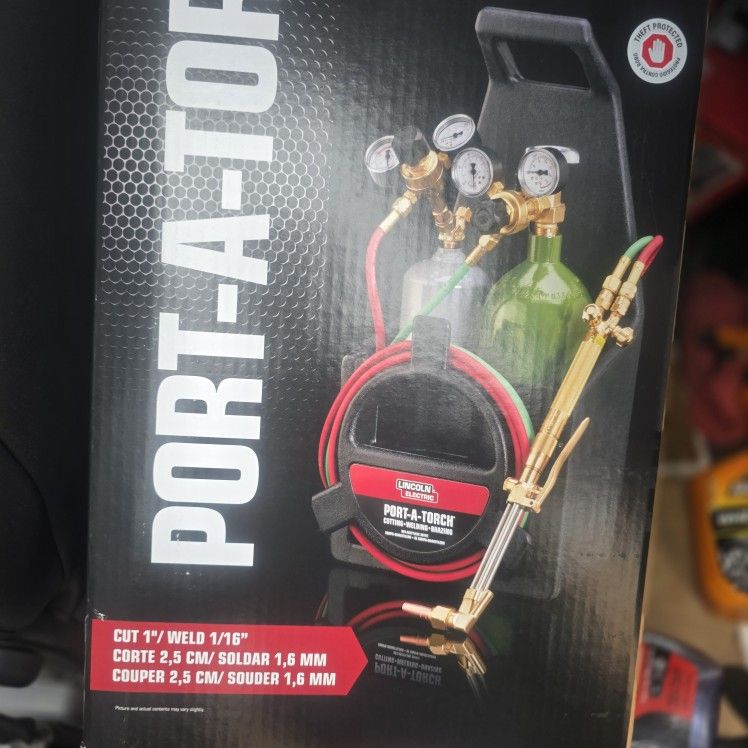 New PORT A TORCH W/ TANKS