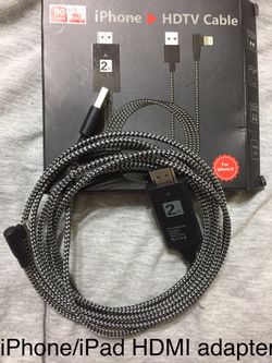 iPhone iPad hdmi adapter