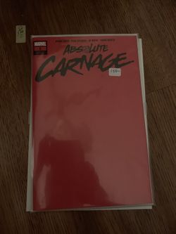 Absolute carnage 1 red variant 1:200