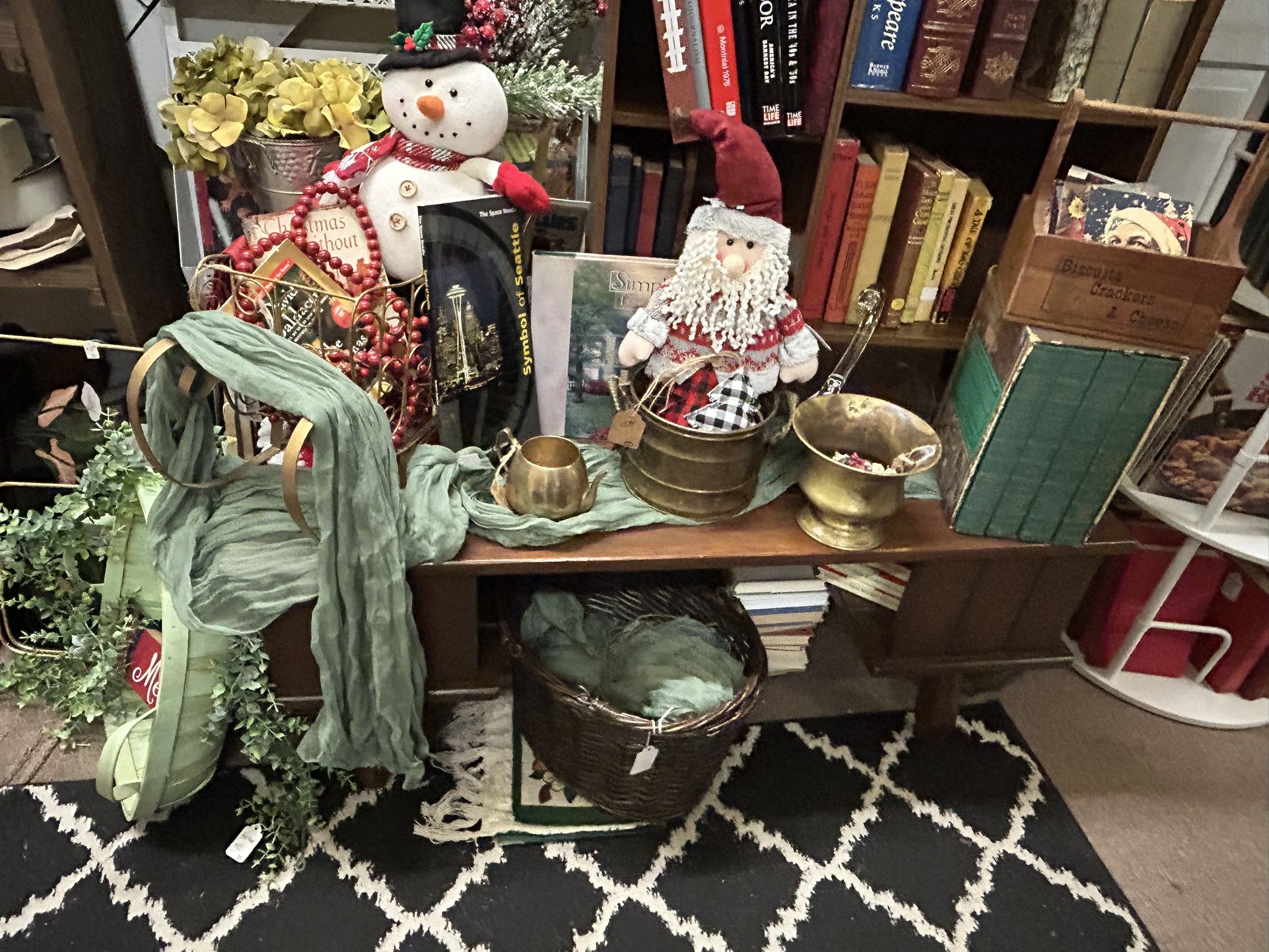 Lovely Sage Green Table Runner