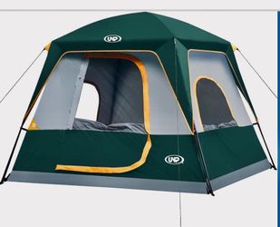 🏕️ End Of Summer Camping! 🏕️ 2/4/6 Person Tent, Portable Cabin Tent, Camping Tent 4-Person Easy Set Up, Waterproof with Top Rainfly for Outdoor Camp