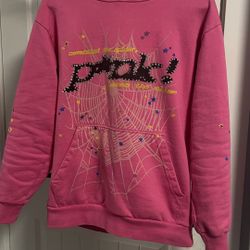 Pink Sp5der V1 Hoodie