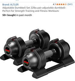 Altler Adjustable Dumbbells - Two Sets