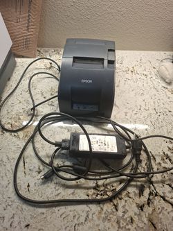 Epson TM-U220B Receipt Printer Impact Serial/COM Ports M188B Power & Ethernet