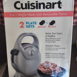 Cuisinart Waffle Maker, New In Distressed Box