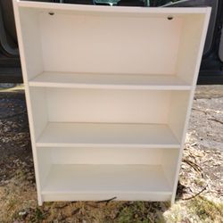 White ikea shelf