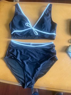 Black Two-Piece Bikini Set