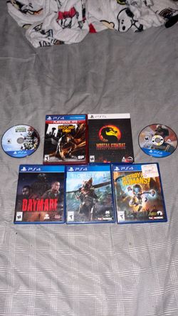 playstation game bundle 7 games total