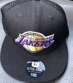 NEW!Los Angeles Lakers “Around The Way”Trucker Hat Ultra Game