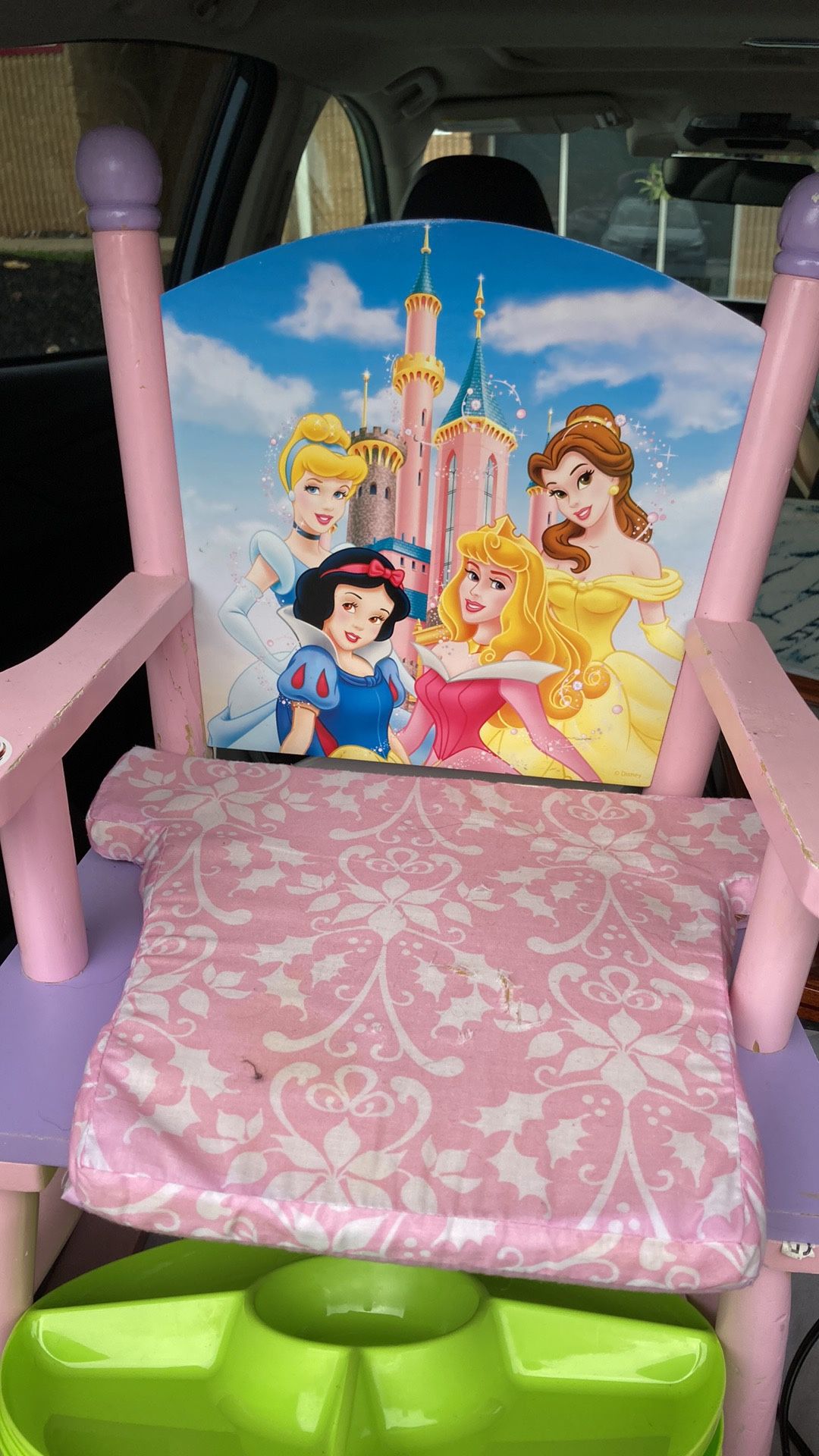 Disney Princess Rocking chair with cushion