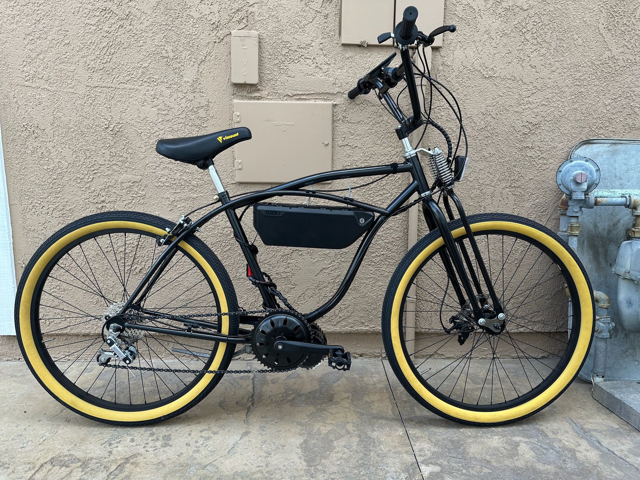 Brand New Deadstock Electric Bike 1000w Bafang Mid Drive E-bike Chrome - $1,500 (OC)