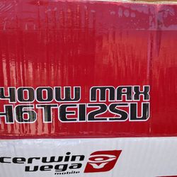 Cerwin Vega H6TE12SV 400 W Powered Enclosure