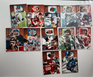Select 1996 Football Cards Lot (12 cards - incomplete set)