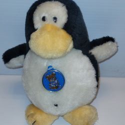 Vintage Dakin Chewie Newgett Freddy Penguin Plush 7" Stuffed Animal 1983