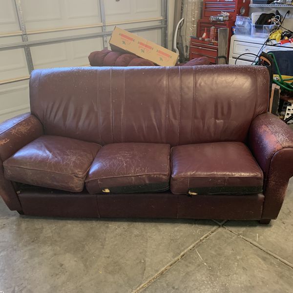 Leather Sofa for Sale in North Las Vegas, NV OfferUp