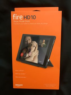Fire Tablet 10 *Show mode* (tablet not included)