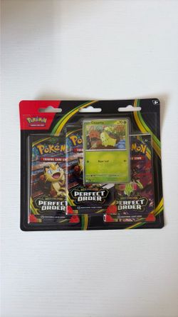 Perfect Order 3 Pack Blister [Chikorita] - ME03: Perfect Order (POR)
