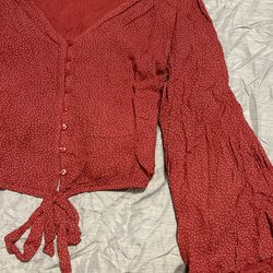 Size M Dotted AE Top