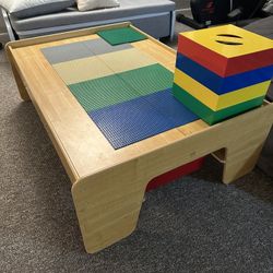 Lego Table/legos/storage