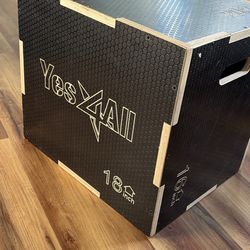 Yes4All Plyo Box Wooden Non-Slip