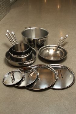All Clad Stainless Steel D3 Pots & Pans
