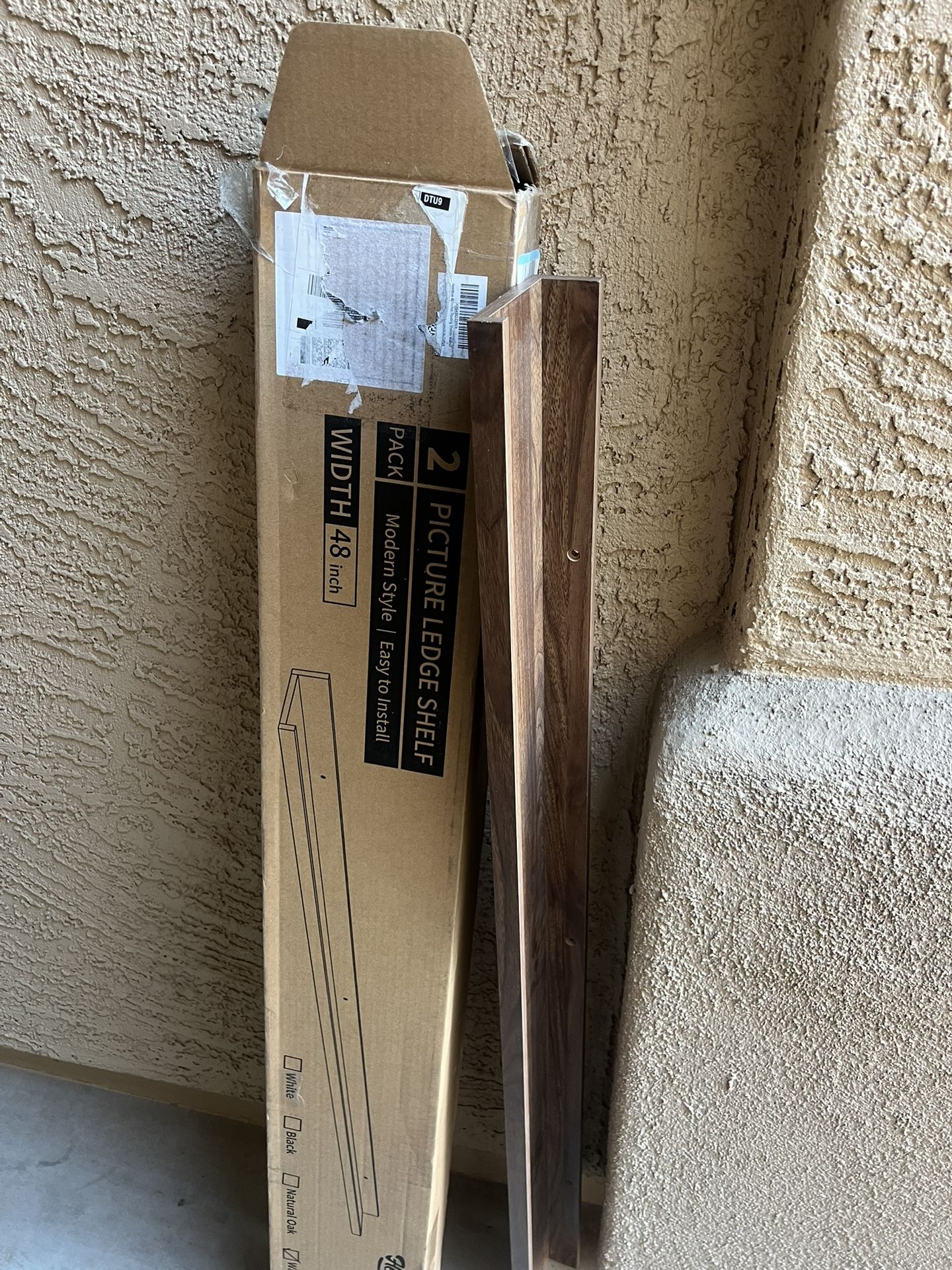 Picture ledge floating shelves