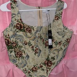 Women's Corset Top- Size L