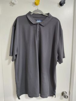 Nice new cleans man's collar shirt