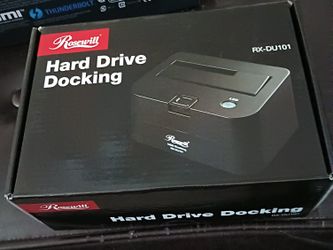 New hard drive dock