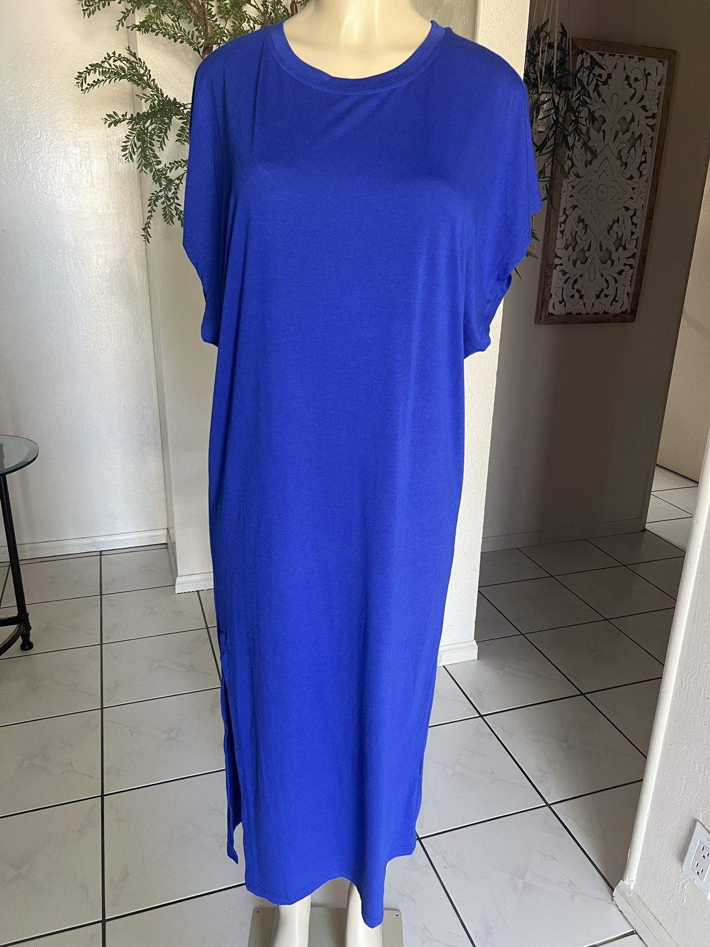 Royal Blue Dress Size Large