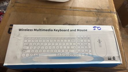Wireless keyboard and mouse