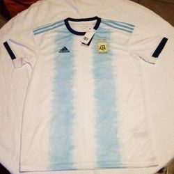 Adidas Argentina home Jersey Size L 