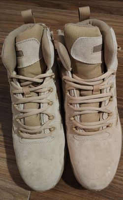 Reebok Rapid Response RB 6" Stealth Men's Tactical Boots Tan Size 13W RB8694
