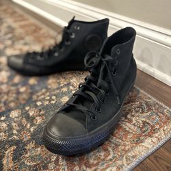 Chuck Taylor, size 13, worn once.