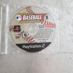 Backyard Baseball (Sony PlayStation 2, 2004 PS2) - Disc Only