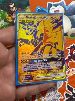 Pikachu & Zekrom GX TAG TEAM Pokemon