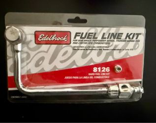 Edelbrock 8126 Hard Fuel Line Kit
