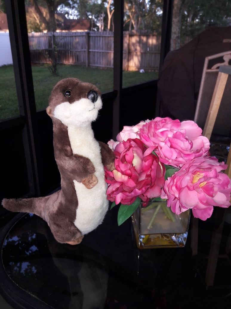 Standing Sea Otter Stuffed Animal 3