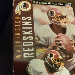Washington Redskins Vintage VHS Tape