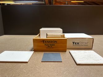 Texton Plaster Sample Box