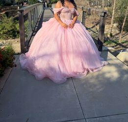 pink quince dress